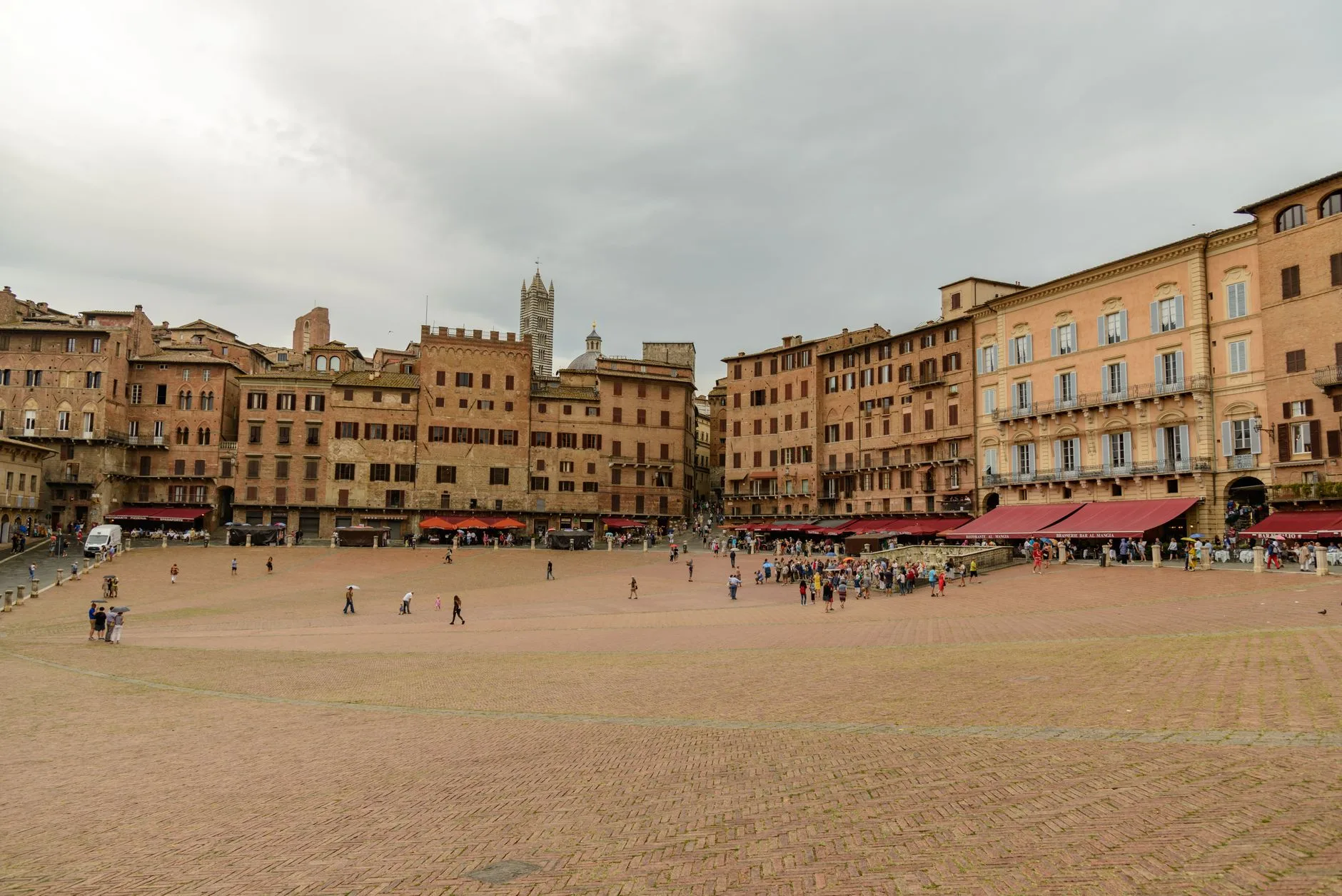 La Piazza del Campo, cœur de Sienne